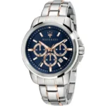 Maserati Successo Chrono Blue Dial
