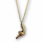 Collana con ciondolo Pistola