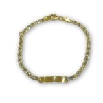 Bracciale Baby con Targhetta 2