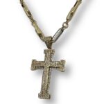 Collana Rudy croce zirconata