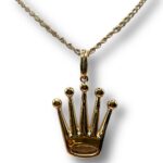 collana fune americana con ciondolo Rolex