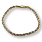 Bracciale corda bicolore