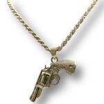 collana con ciondolo  8 bolt