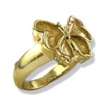 Anello Farfalla in oro 18kt , Graziella