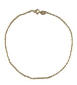 Bracciale corda in oro 18kt
