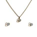 Completo Donna Collana e Orecchini in oro 18kt